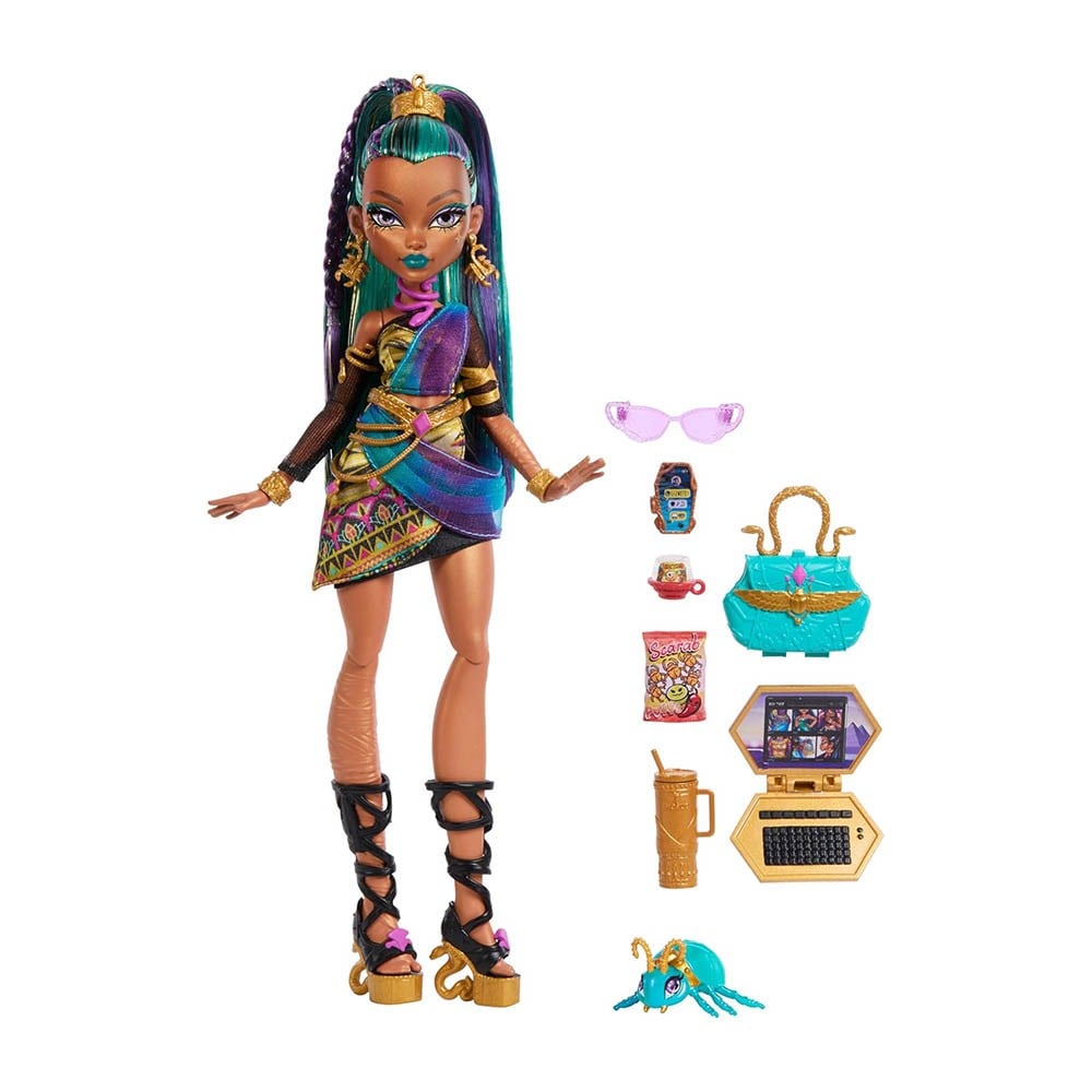 Monster HighMonster High Mumya Elbisesiyle Nefera De Nile Bebek