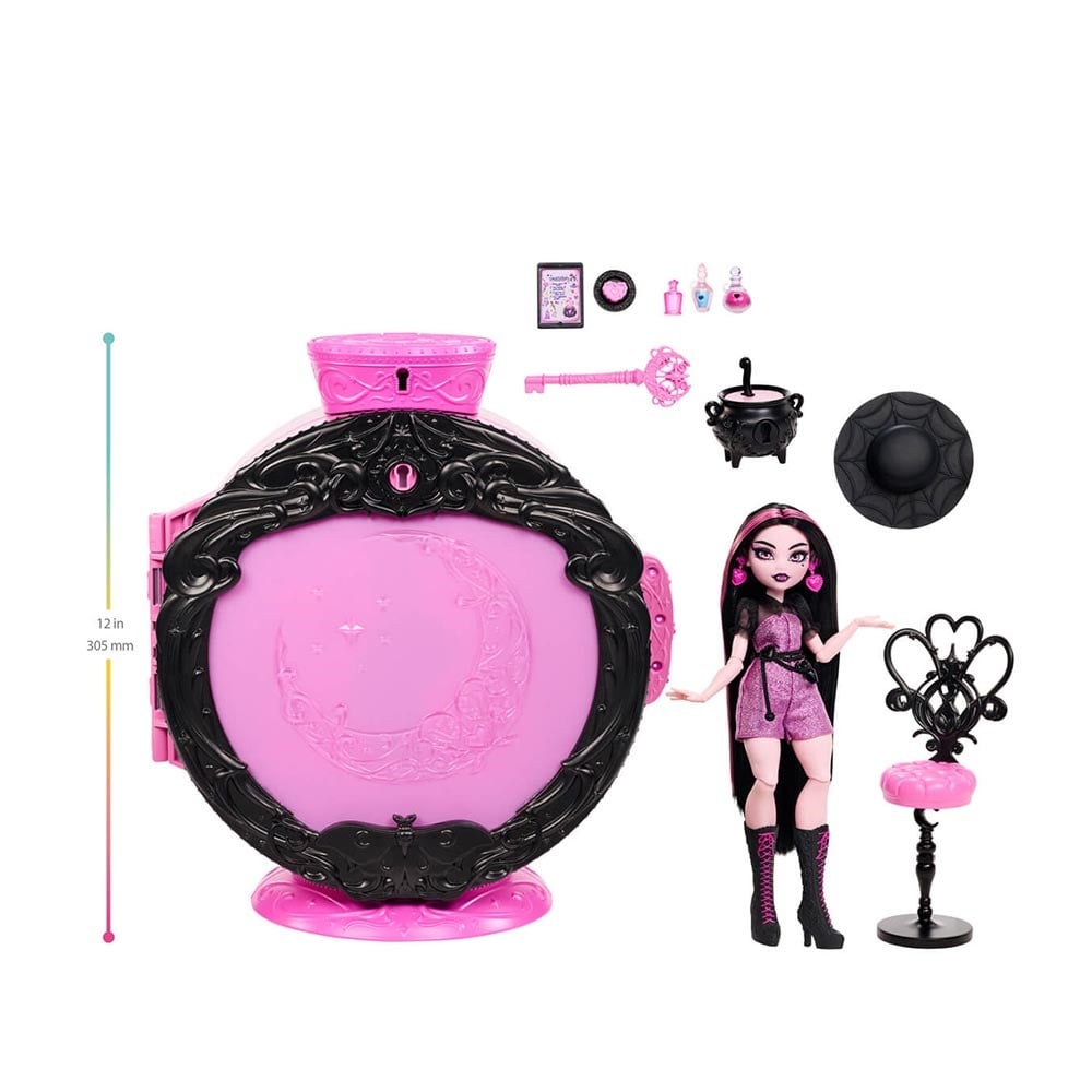 Monster HighMonster High İksir Kazanı Draculaura Bebek ve Oyun Seti