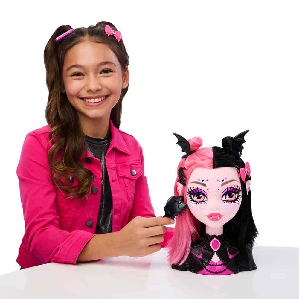 Monster HighMonster High Havalı Saçlar Draculaura Büstü