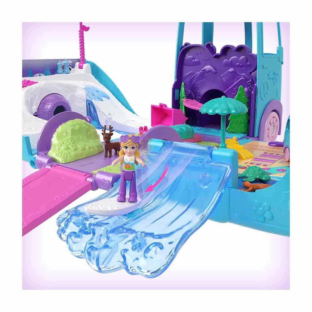 Polly PocketPolly Pocket Dönüşebilen Evcil Hayvan Karavanı Oyun Seti