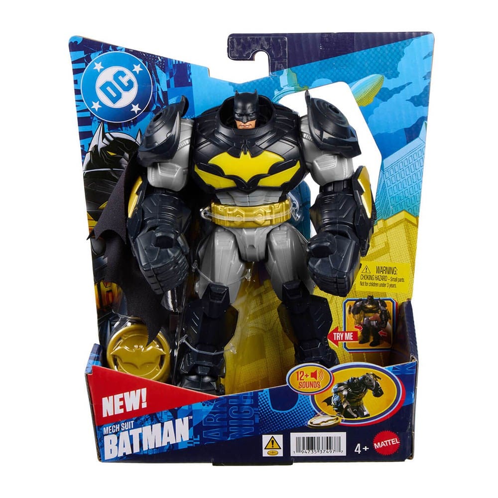 MattelDC Sesli Batman Mekanik Zırhlı Aksiyon Figürü