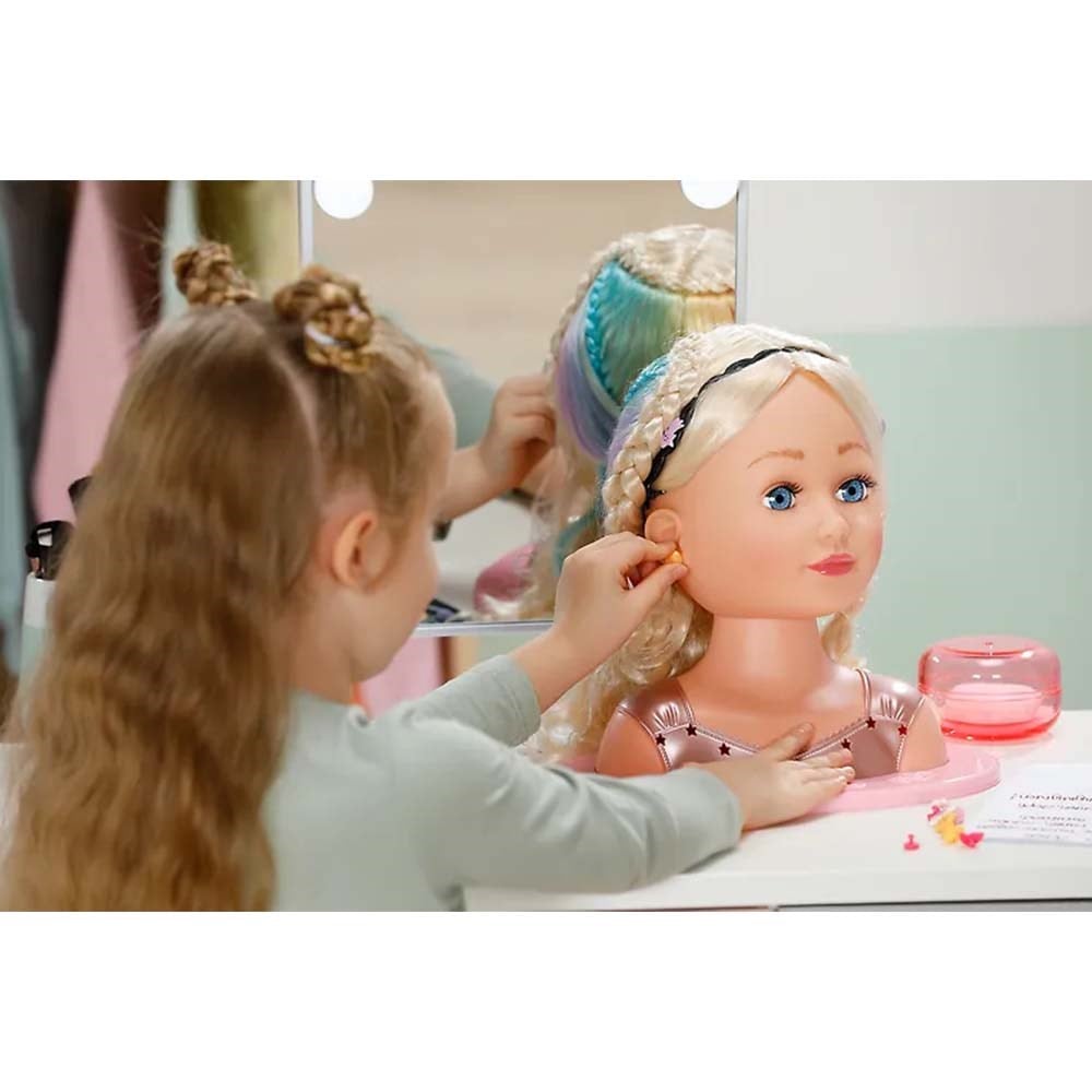 AdoreAdore Baby Born Gökkuşağı Saç Tasarım Seti