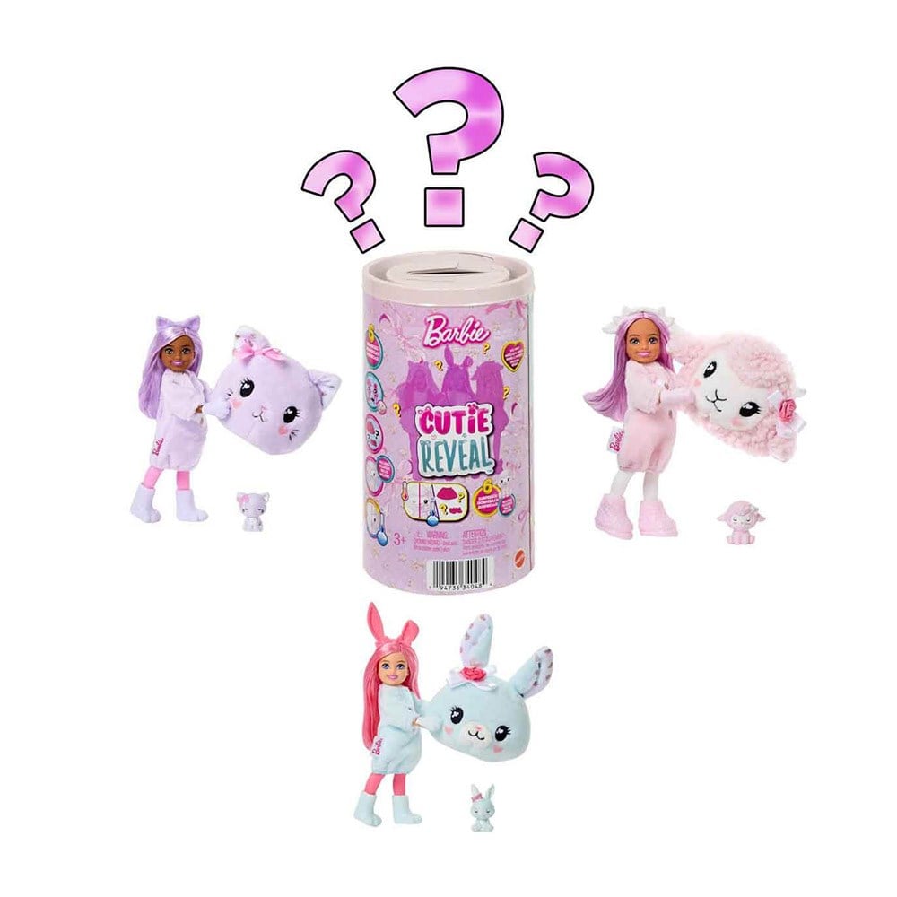 BarbieBarbie Chelsea Cutie Reveal Bebek Serisi Sürpriz Paket S2