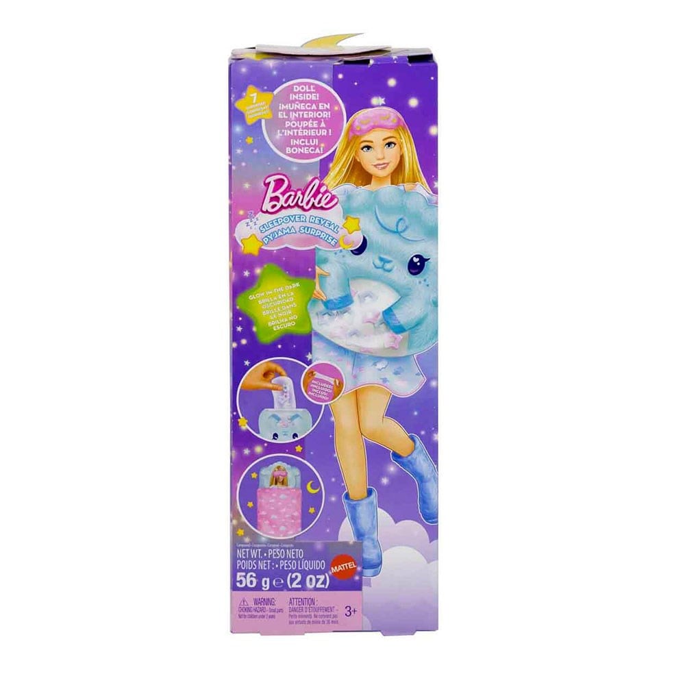 BarbieBarbie Sleepover Reveal Sürpriz Pijama Partisi