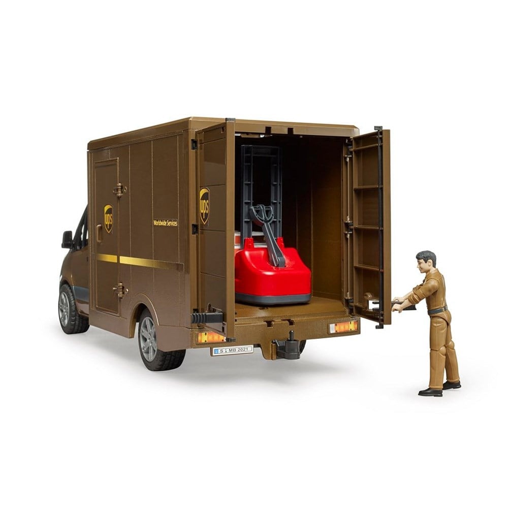BruderBruder Mercedes Benz Sprinter Ups Kargo Aracı Transpalet