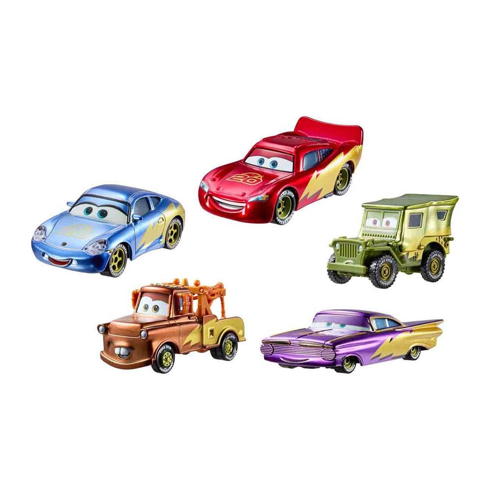 CarsDisney ve Pixar Cars 20. Yıl Dönümü Kutlama Yarışı Radyatör Kasabası 5li Paket