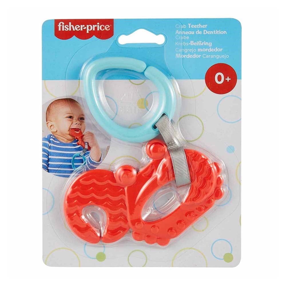 Fisher PriceFisher Price Sevimli Hayvancıklar Dişlikler Kırmızı Yengeç