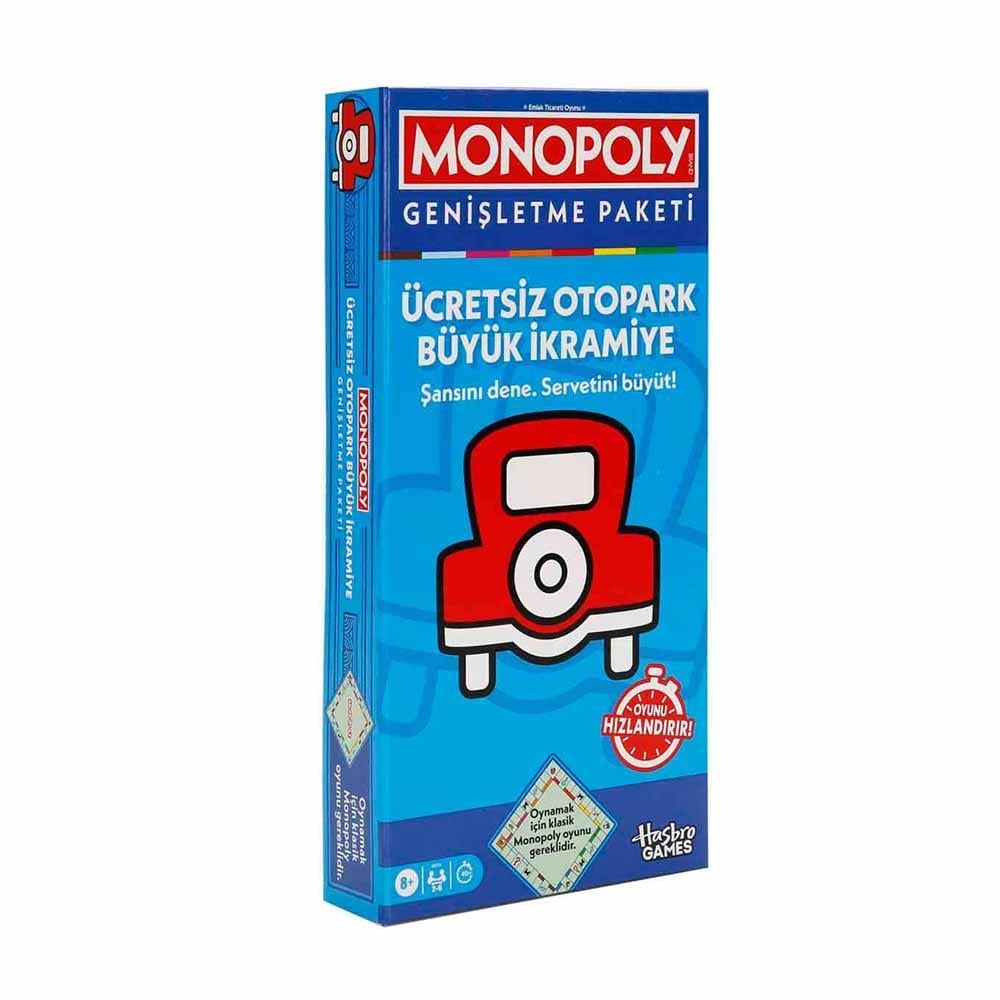 HasbroMonopoly Ücretsiz Otopark Büyük İkramiye Genişletme Paketi