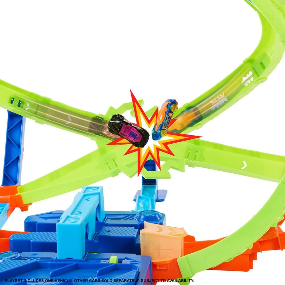 Hot WheelsHot Wheels Akrobasi Pistleri Hiperküre Turbo Çarpışma Pisti