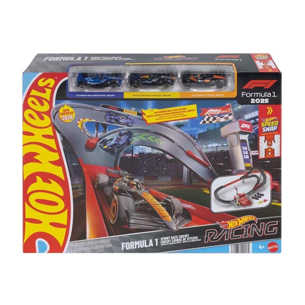Hot WheelsHot Wheels Yarışları Formula 1 Temel Yarış Pisti