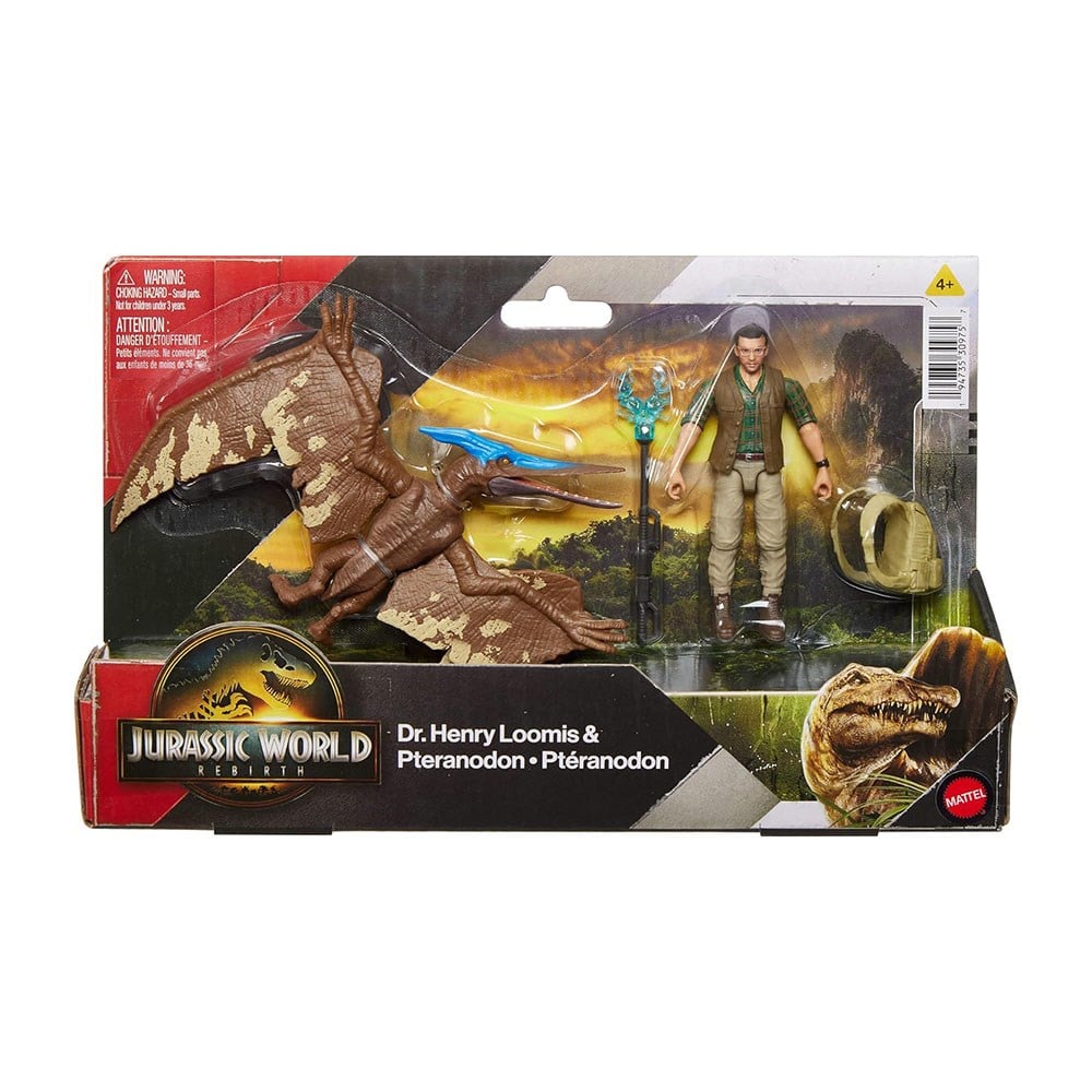 Jurassic WorldJurassic World Rebith İnsan ve Dinozor Figürü Oyun Seti