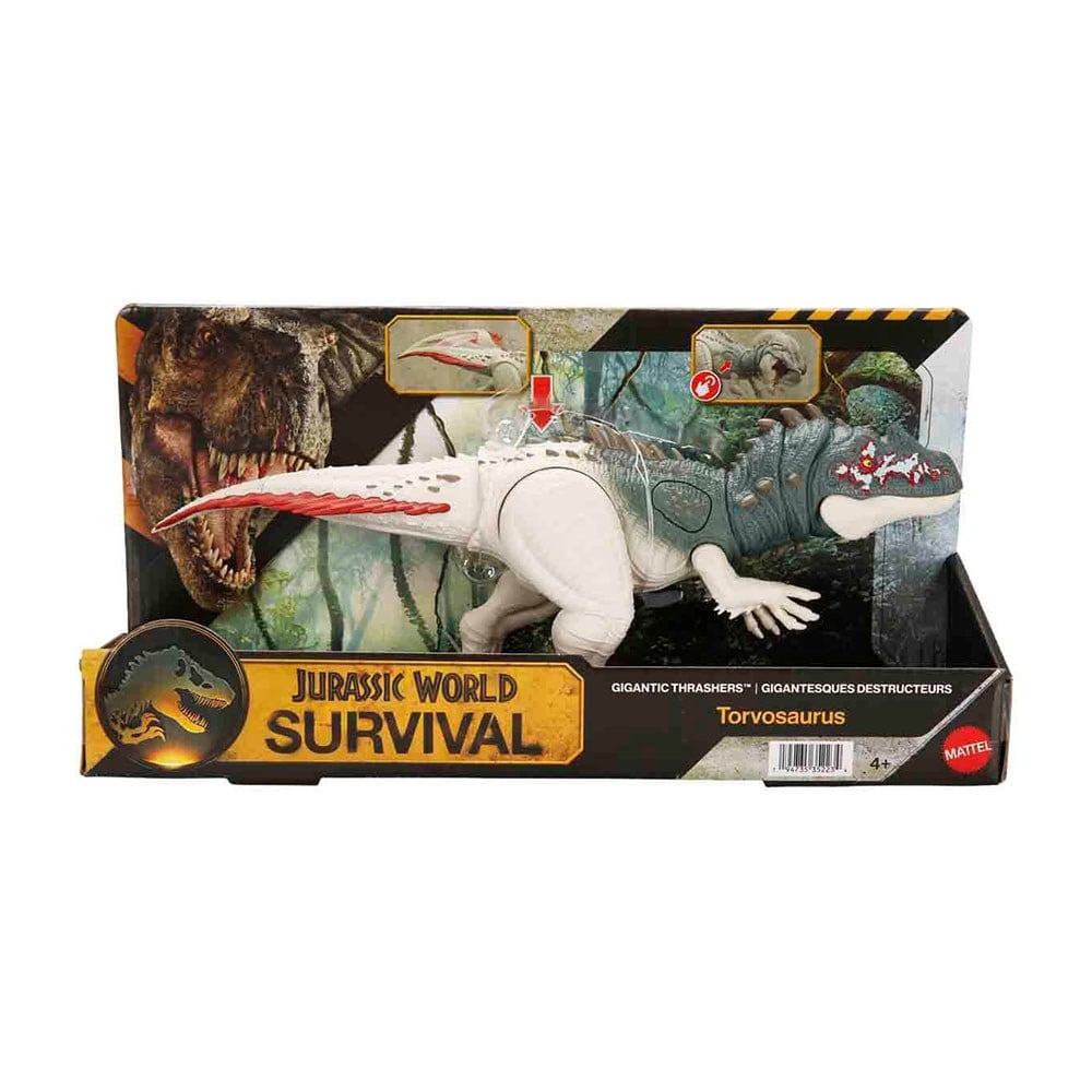 Jurassic WorldJurassic World İz Sürücü Dinozor Figürü Film Serisi Torvosaurus 33 cm