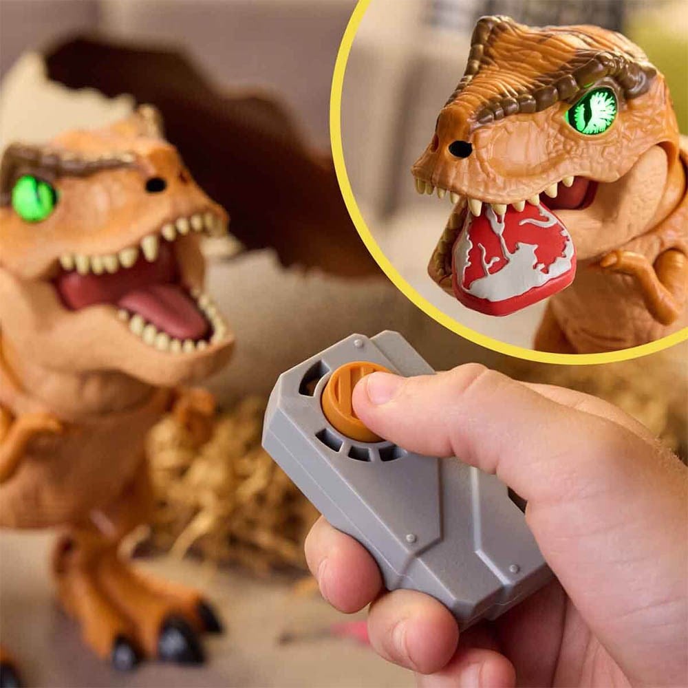 Jurassic WorldJurassic World Sesli ve Işıklı Primal Hatch İnteraktif T-Rex Figür