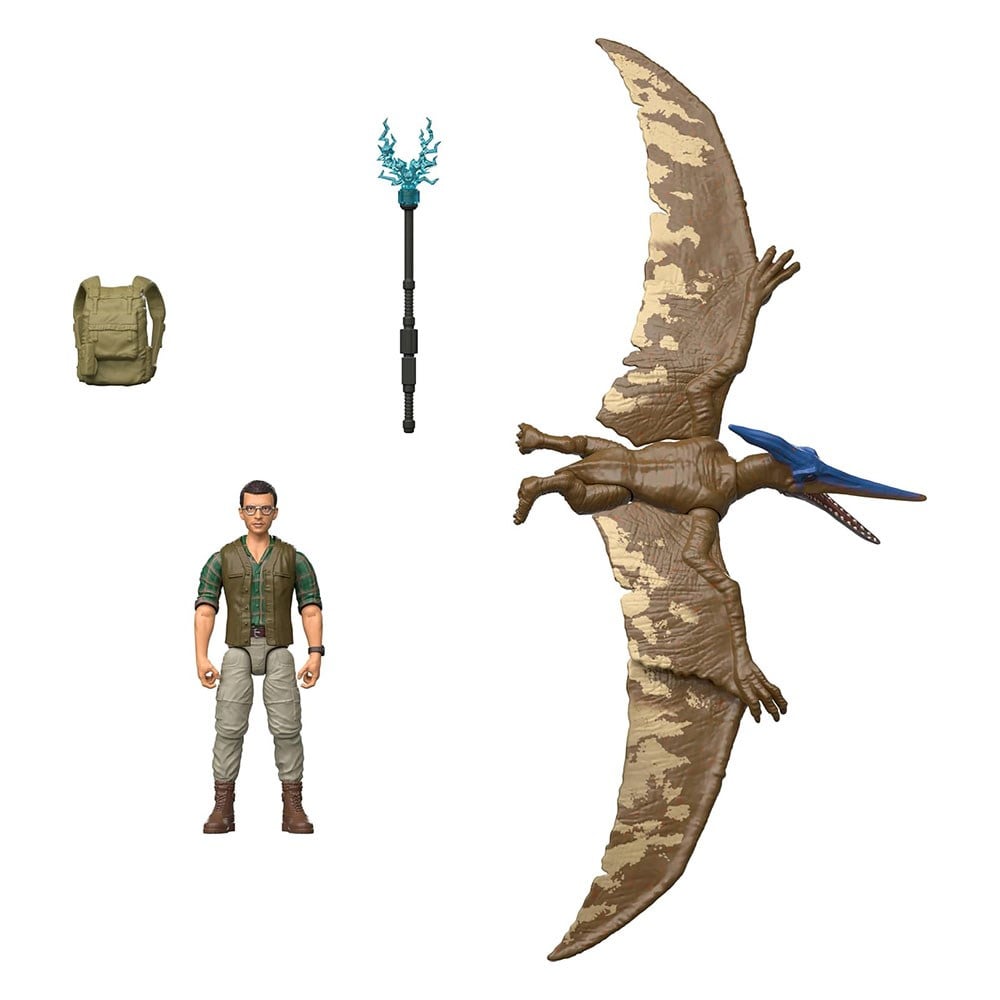 Jurassic WorldJurassic World Rebith İnsan ve Dinozor Figürü Oyun Seti