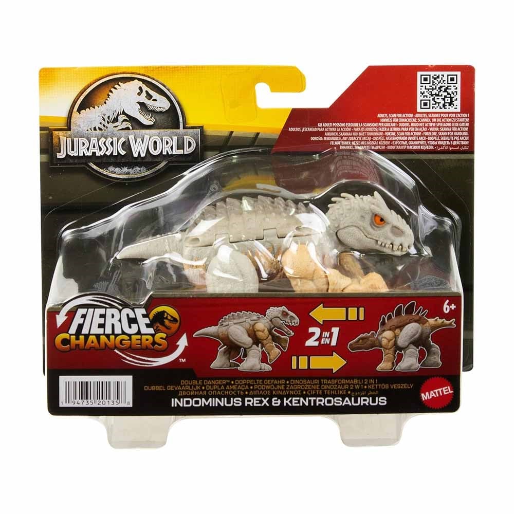 Jurassic WorldMattel Jurassic World Değişim Seri Çifte Tehlikeli Dinozor