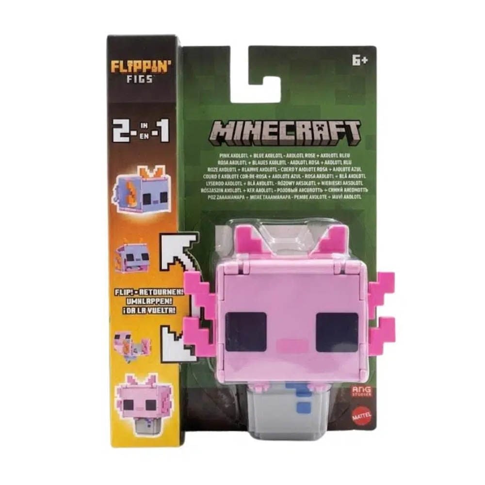 MinecraftMinecraft Flipping Figs 2in1 Dönüşen Figür Axolotl