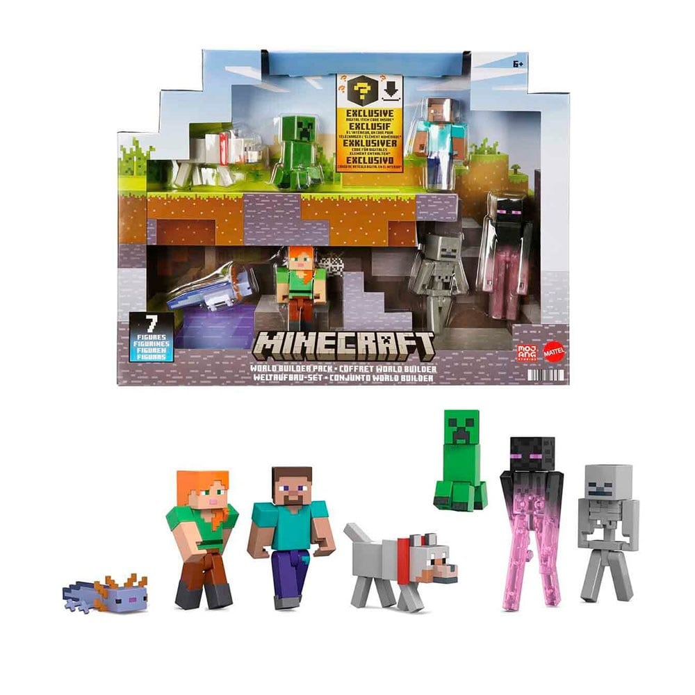 MinecraftMinecraft World Builder Figür Seti
