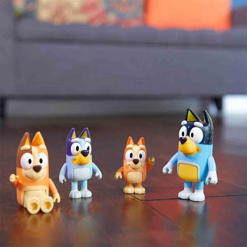 Neco ToysNeco Bluey 4'lü Figür Set