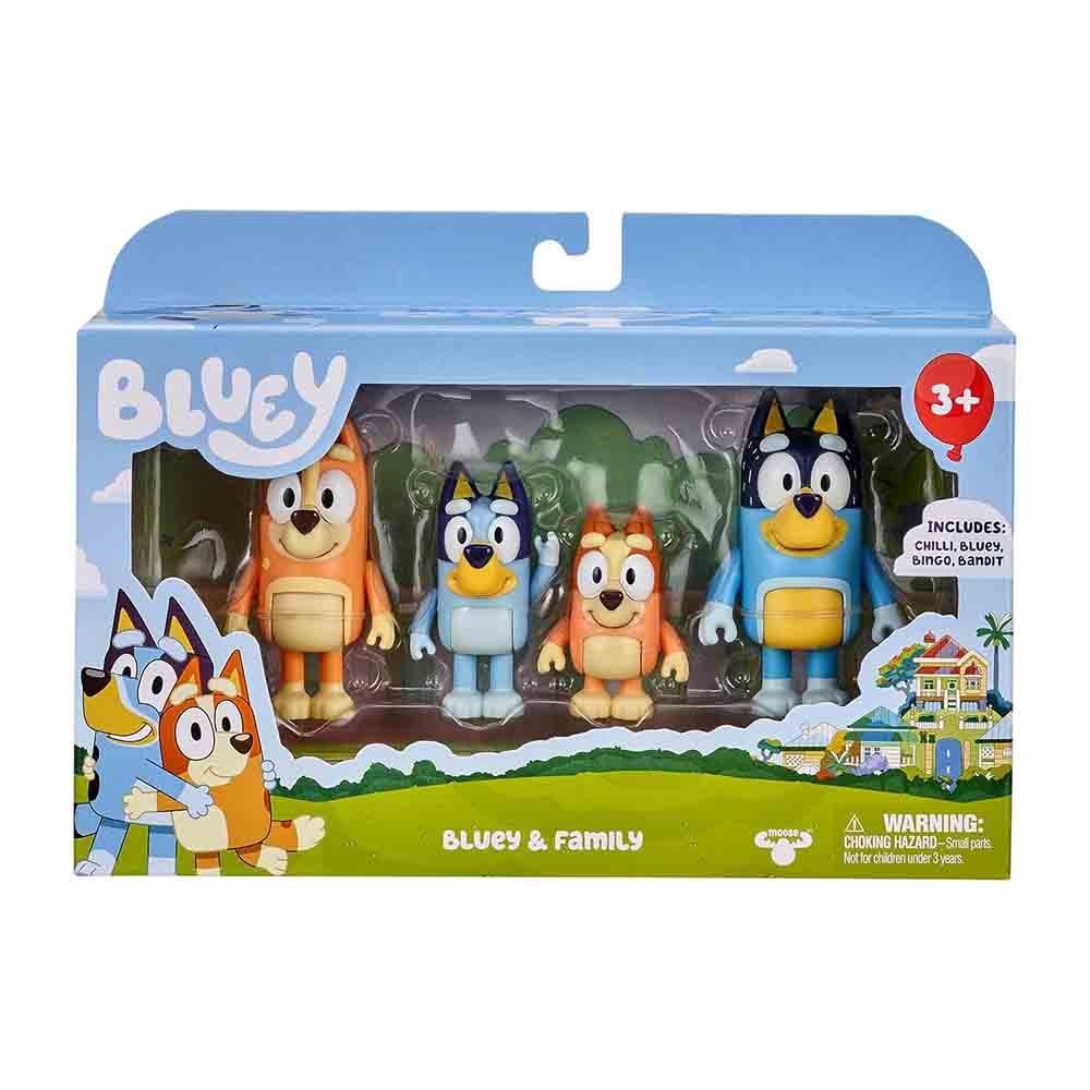 Neco ToysNeco Bluey 4'lü Figür Set