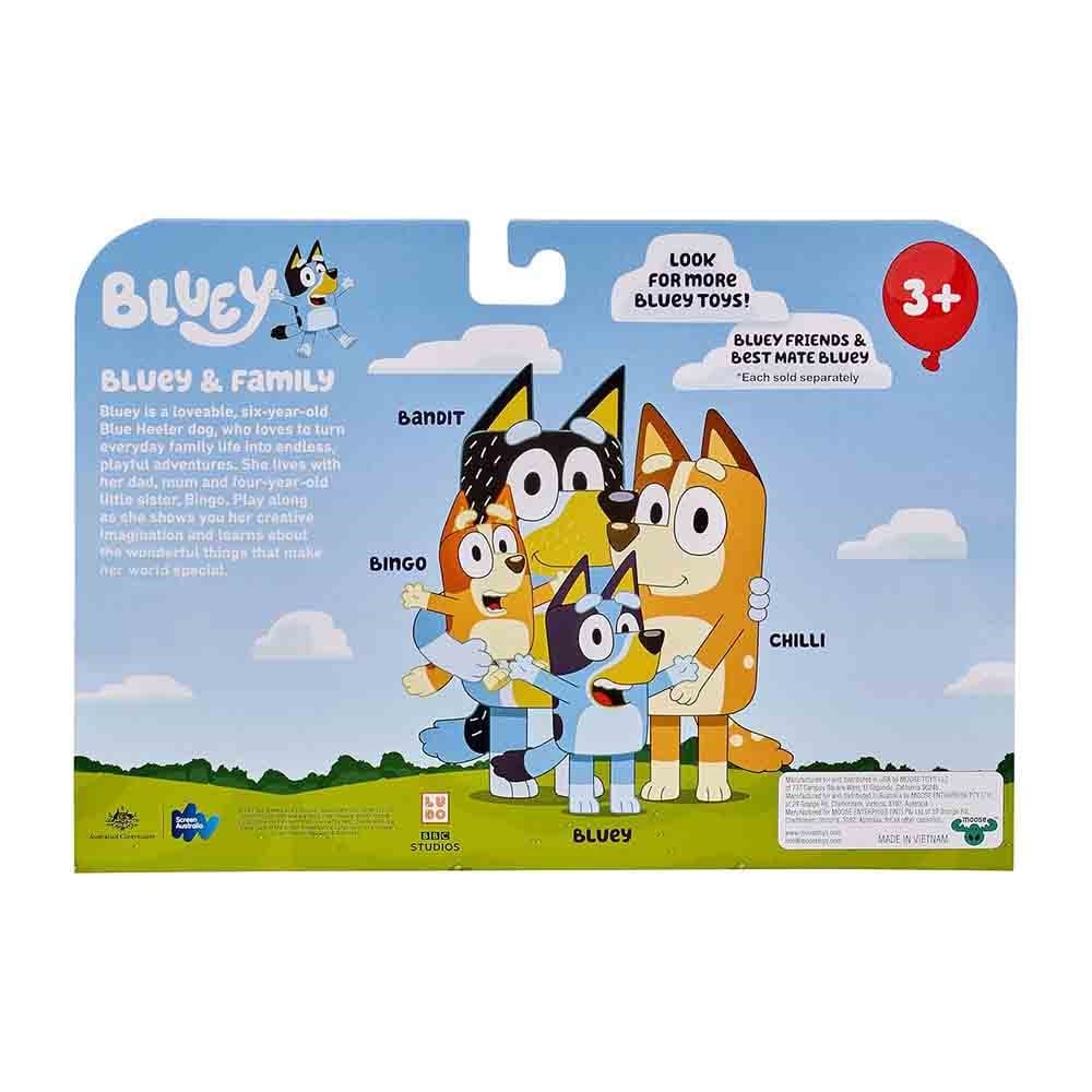 Neco ToysNeco Bluey 4'lü Figür Set