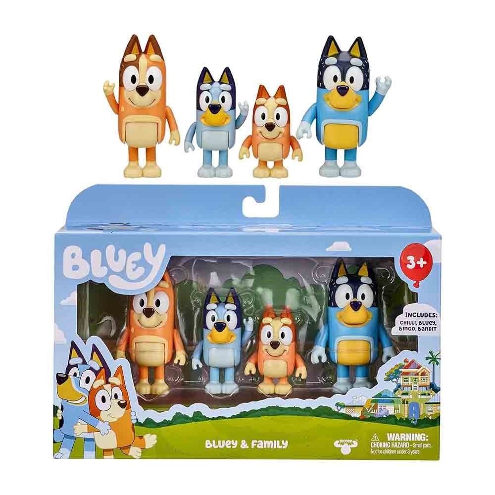 Neco ToysNeco Bluey 4'lü Figür Set