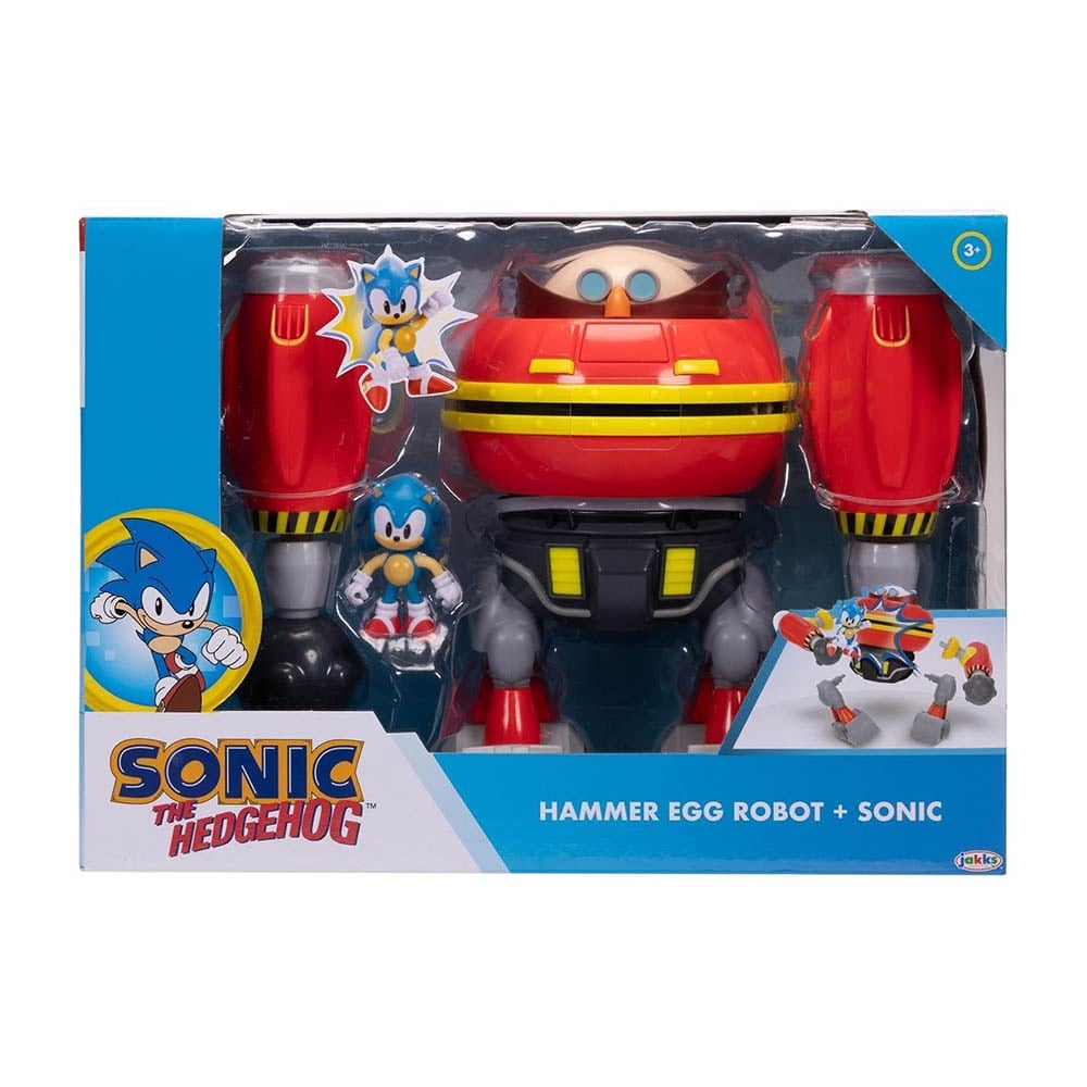 Neco ToysNeco Sonic Hammer Egg Robot Figürlü Oyun Seti