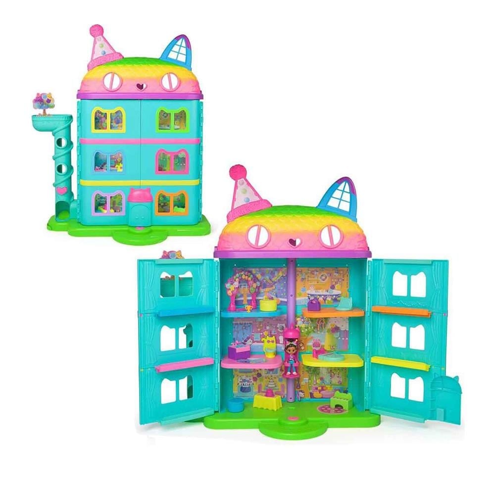 Spin MasterGabbys Dollhouse Festival Evi Eğlenceli Müzikli Oyun Seti 63 cm
