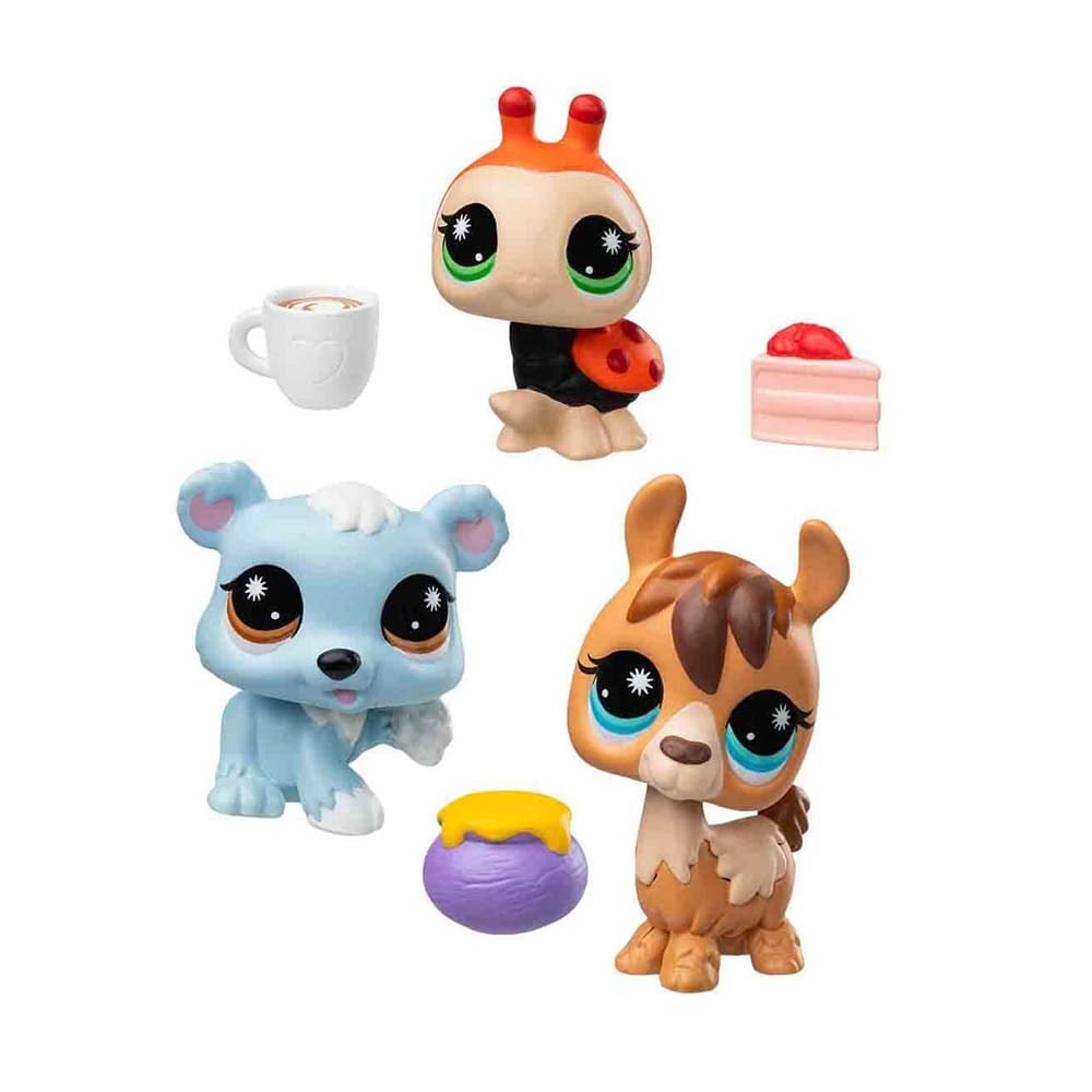 SunmanLittlest Pet Shop Minişler 3lü Figür Seti