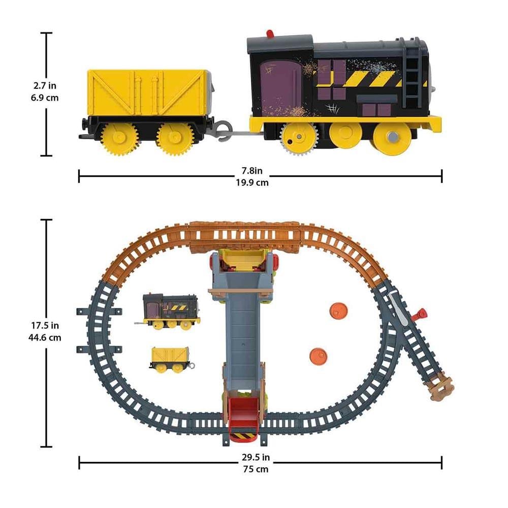 Thomas&FriendsFisher Price Thomas ve Arkadaşları Diesel Yükleme ve Kaldırma İnşaat Seti