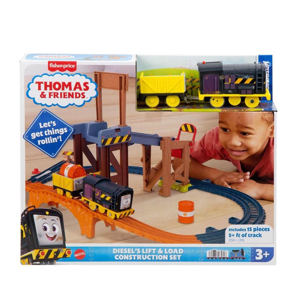 Thomas&FriendsFisher Price Thomas ve Arkadaşları Diesel Yükleme ve Kaldırma İnşaat Seti