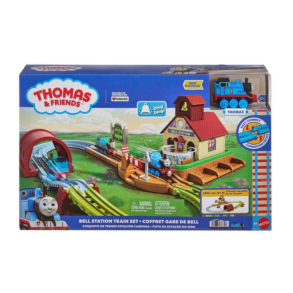 Thomas&FriendsThomas ve Arkadaşları Çan İstasyonu Tren Seti