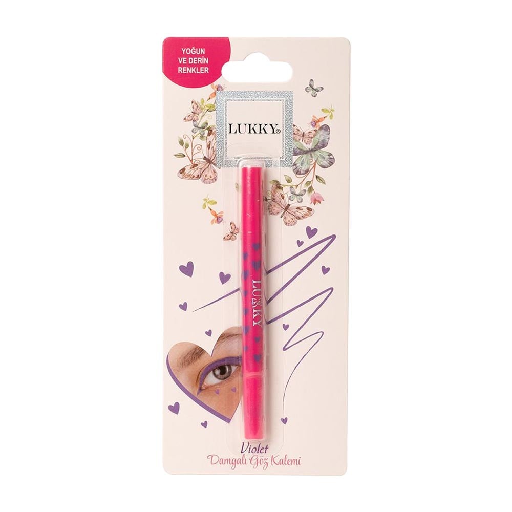 MegaLukky 2si 1 Arada Kalp Baskısı ve Eyeliner