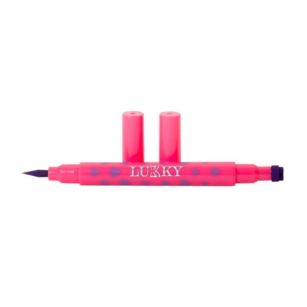 MegaLukky 2si 1 Arada Kalp Baskısı ve Eyeliner
