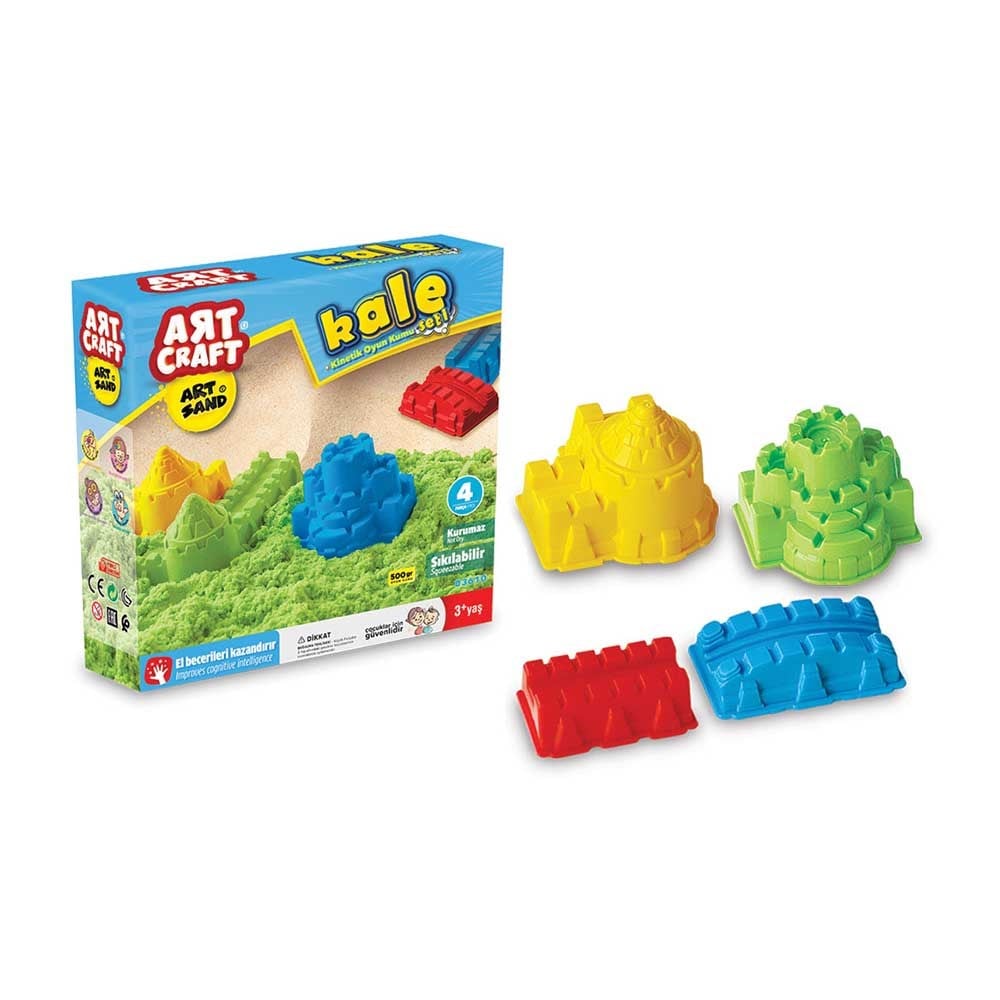 Dede OyuncakDede 500 Gr Artsand Kale Kum Seti