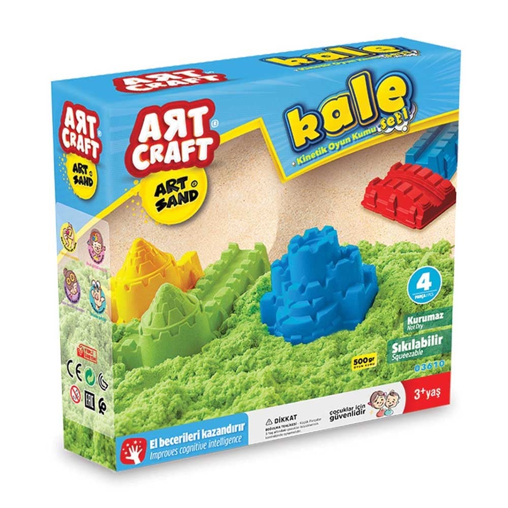 Dede OyuncakDede 500 Gr Artsand Kale Kum Seti