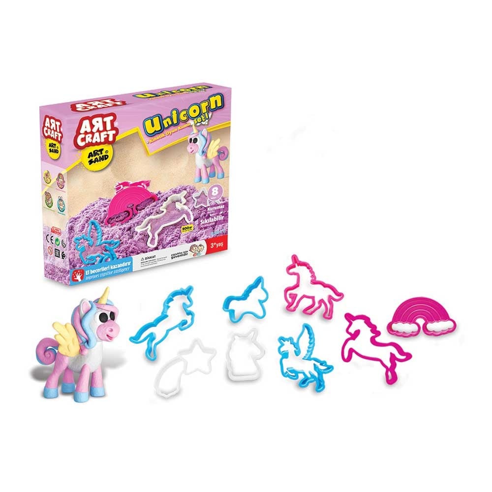 Dede OyuncakDede 500 Gr Artsand Unicorn Kum Seti