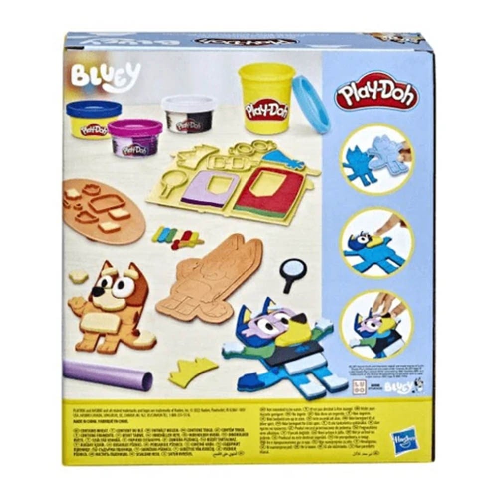 Play DohPlay Doh Bluey Mash Kostümler Oyun Hamuru Seti