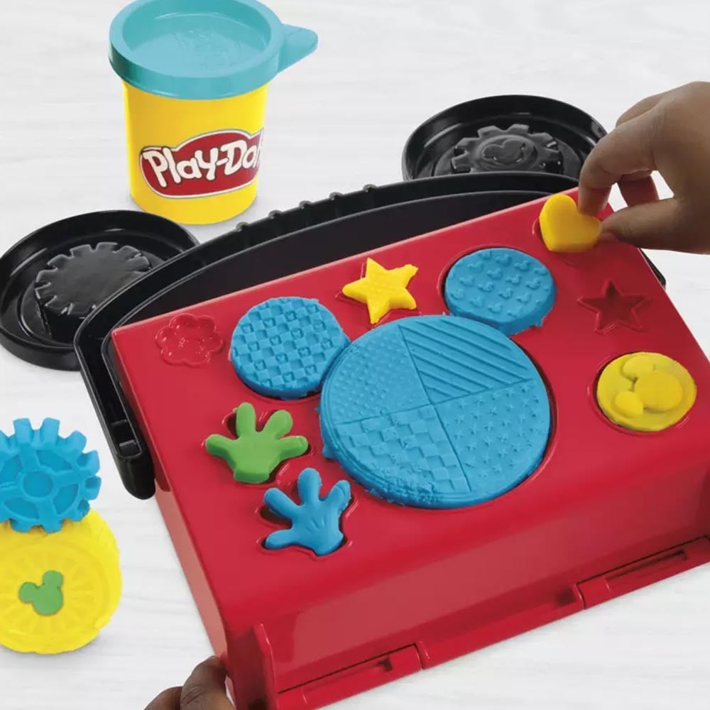 Play DohPlay Doh Disney Junior Mickey Mouse On The Go Garage Oyun Hamuru Seti