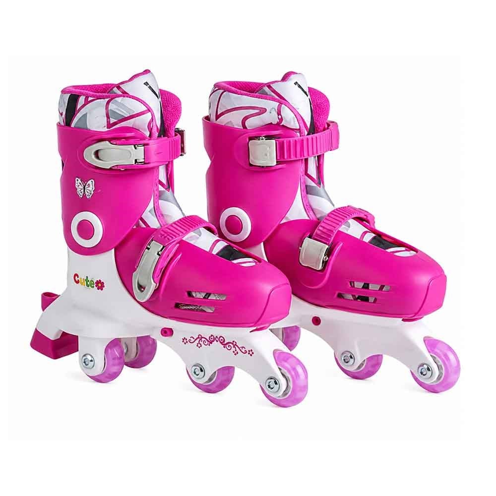 GokidyGokidy Işıklı 2in1 Twisty Paten Pembe 29-32