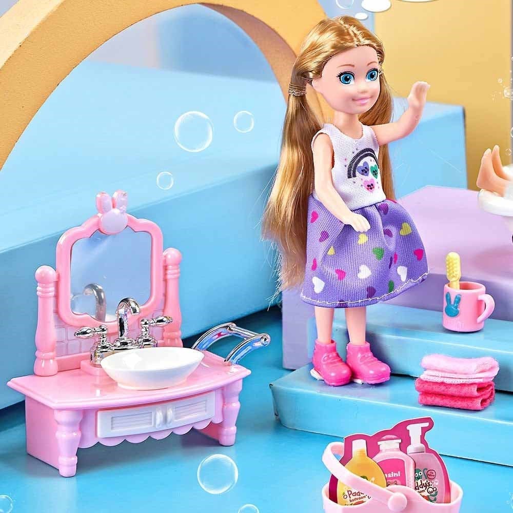 MegaMega Sparkle Bella Princess Banyo Oyun Seti