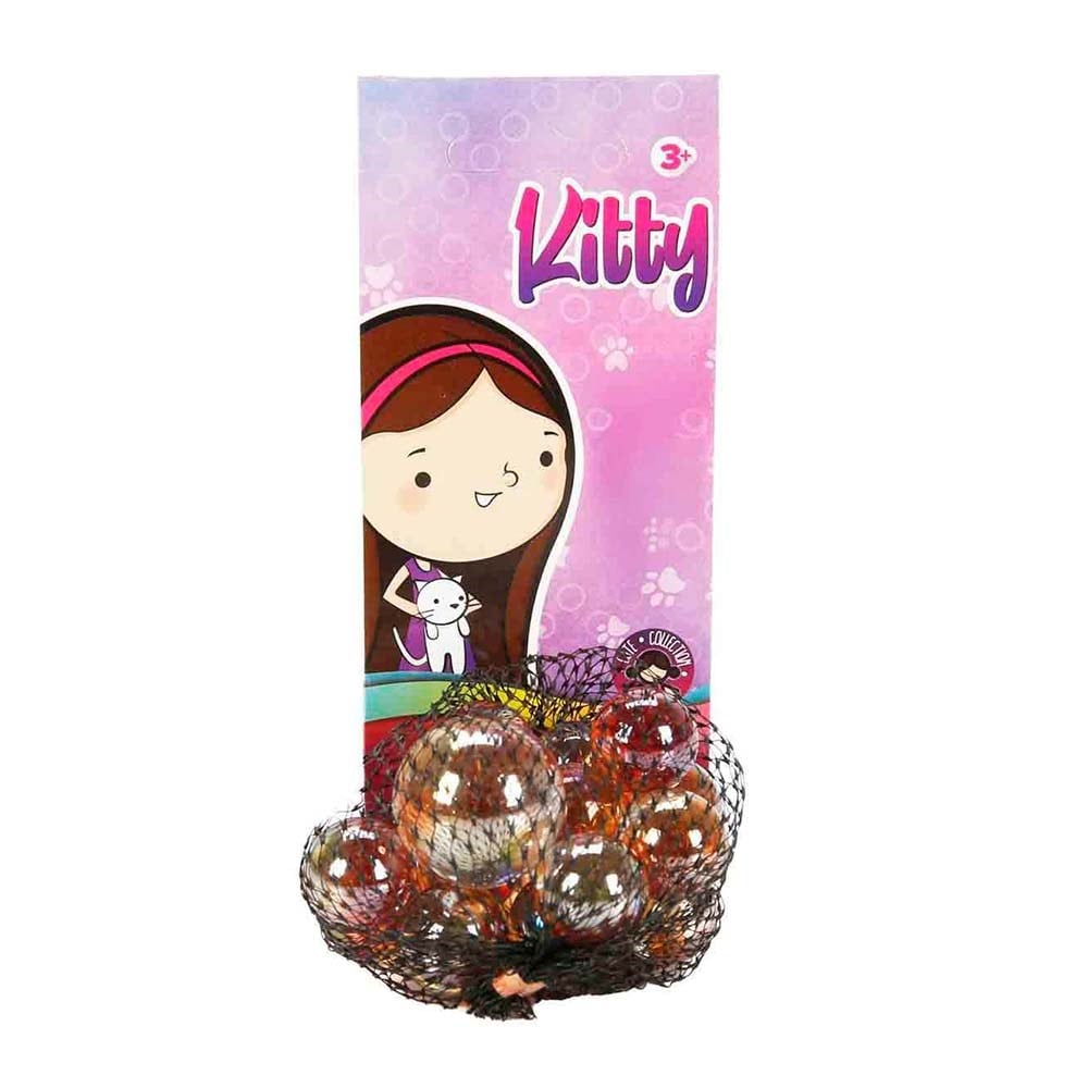 SunmanSunman Sevimli Kitty Renkli Misket 15+1 Fileli