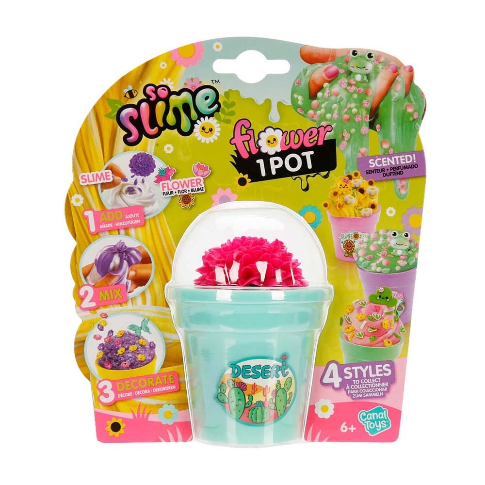 SunmanSunman So Slime Flower Pot Kokulu Slime Seti