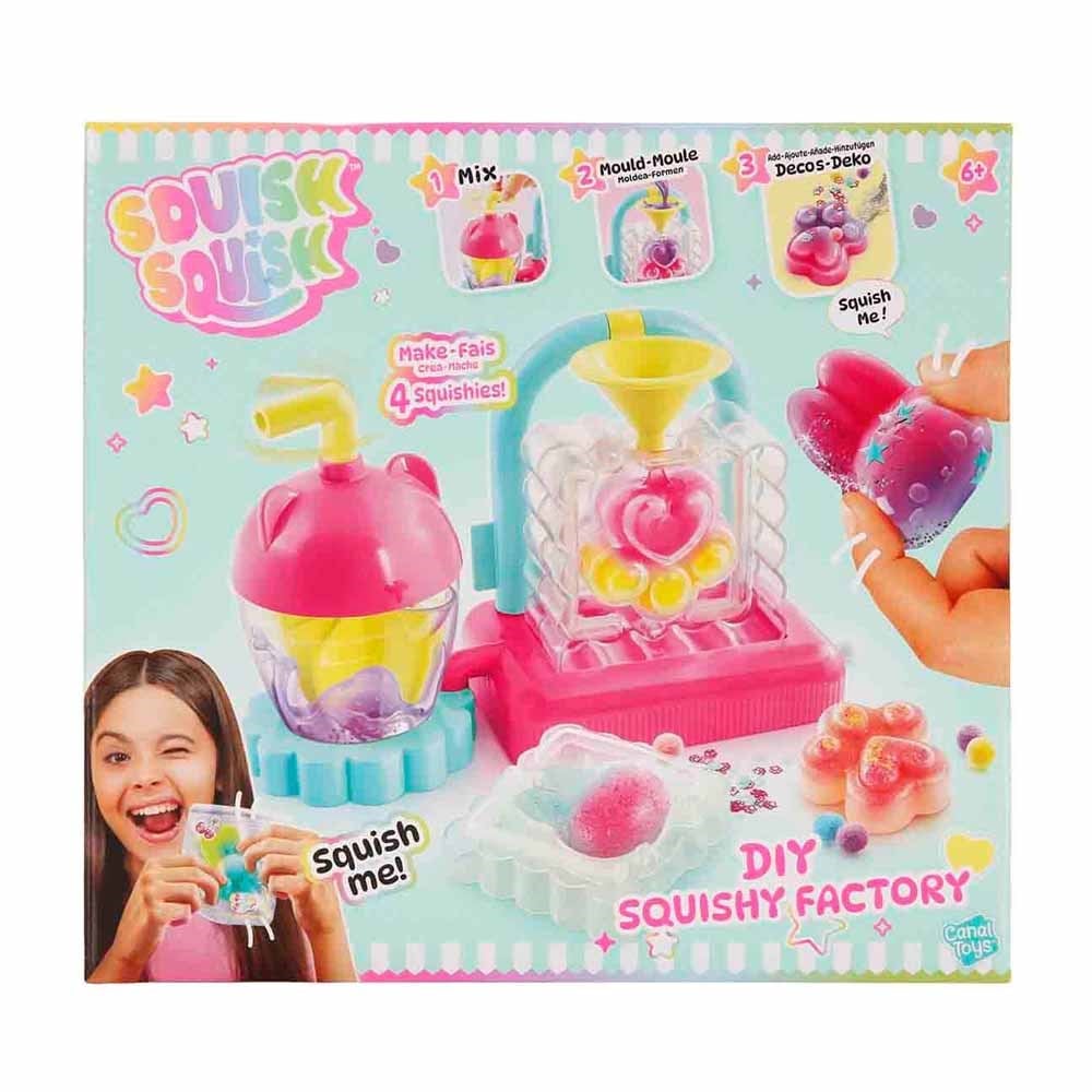 SunmanSunman Squish DIY Squishy Fabrikası Oyun Seti