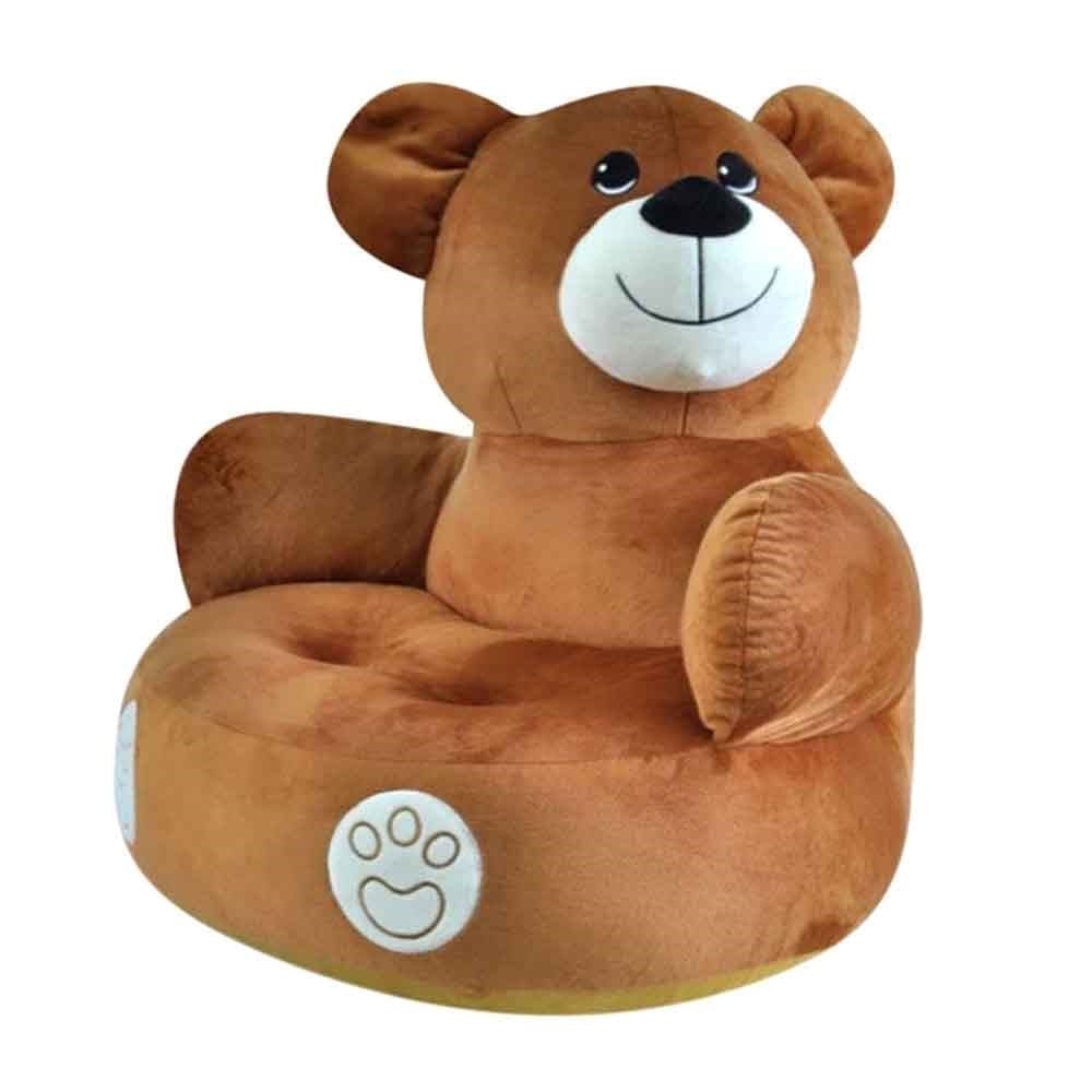 SelaySelay Peluş Ayıcık Minder 45 Cm Kahverengi