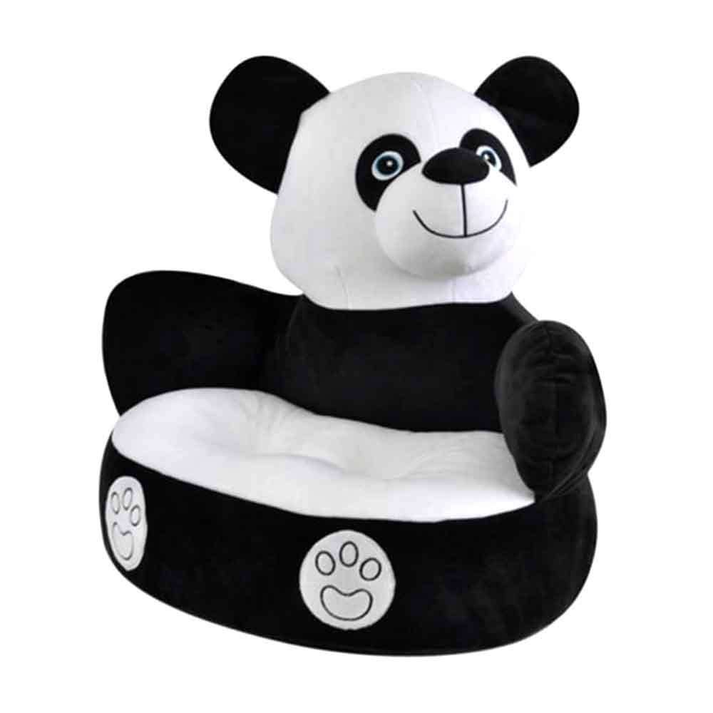 SelaySelay Peluş Panda Minderi 45 Cm Siyah