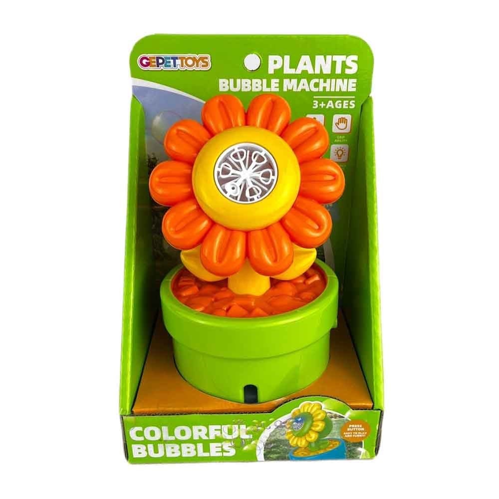GepettoysGepettoys Işıklı Baloncuk Çıkaran Saksılı Çiçek
