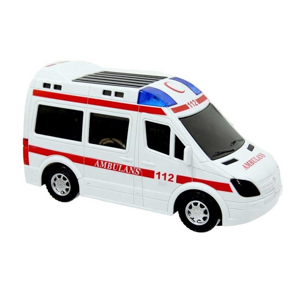 Prestij OyuncakPrestij Kutulu Sesli ve Işıklı Pilli Ambulans