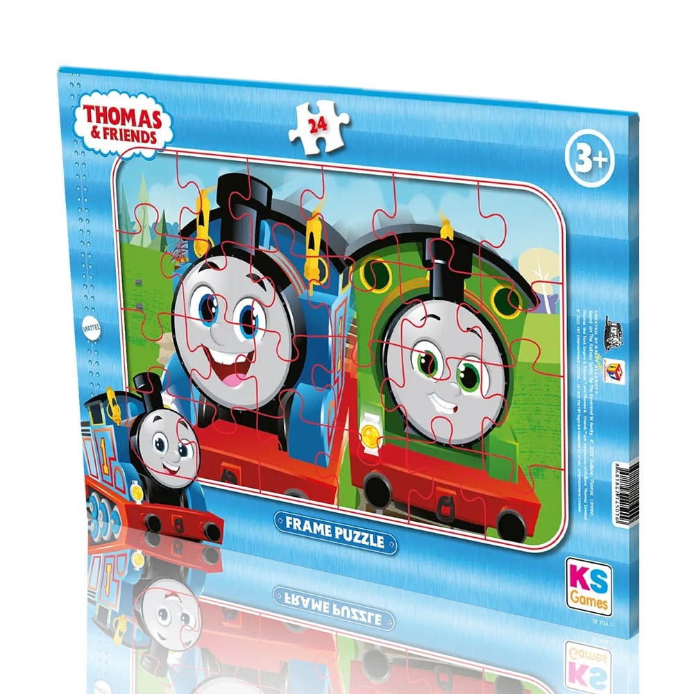Ks GamesKs Games Thomas ve Arkadaşları Frame Puzzle 24 Parça