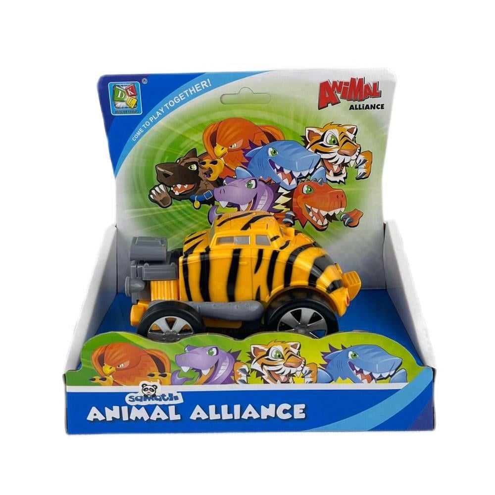 Samatlı OyuncakSamatlı Dönüşebilen Kaplan Transformer Robot