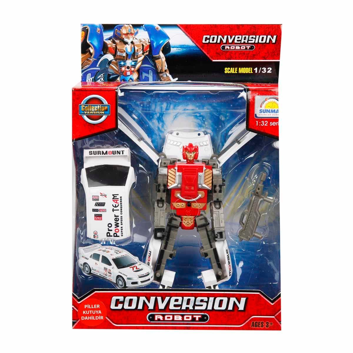 Sunman1:32 Sesli ve Işıklı Dönüşebilen Robot